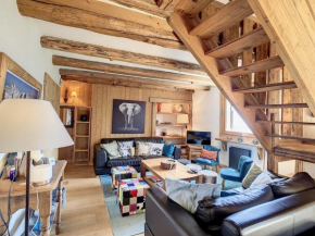 Duplex confortable 3 chambres avec parkings, balcon et wifi à Combloux - FR-1-560-86